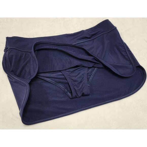 Athleta Tidal Swim Skirt Navy Small - Picture 6 of 8